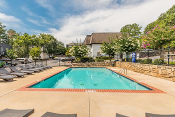 take a dip in our resort style pool at Pines at Lawrenceville Apartments in Decatur, Georgia